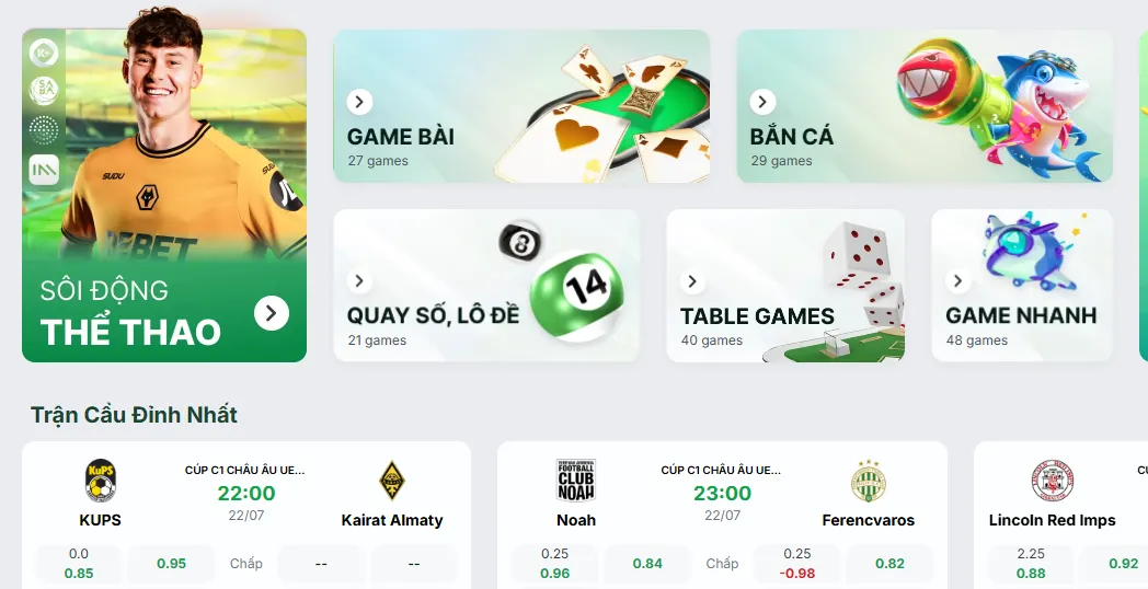 Tỷ lệ kèo nhà cái cạnh tranh tại Topbet